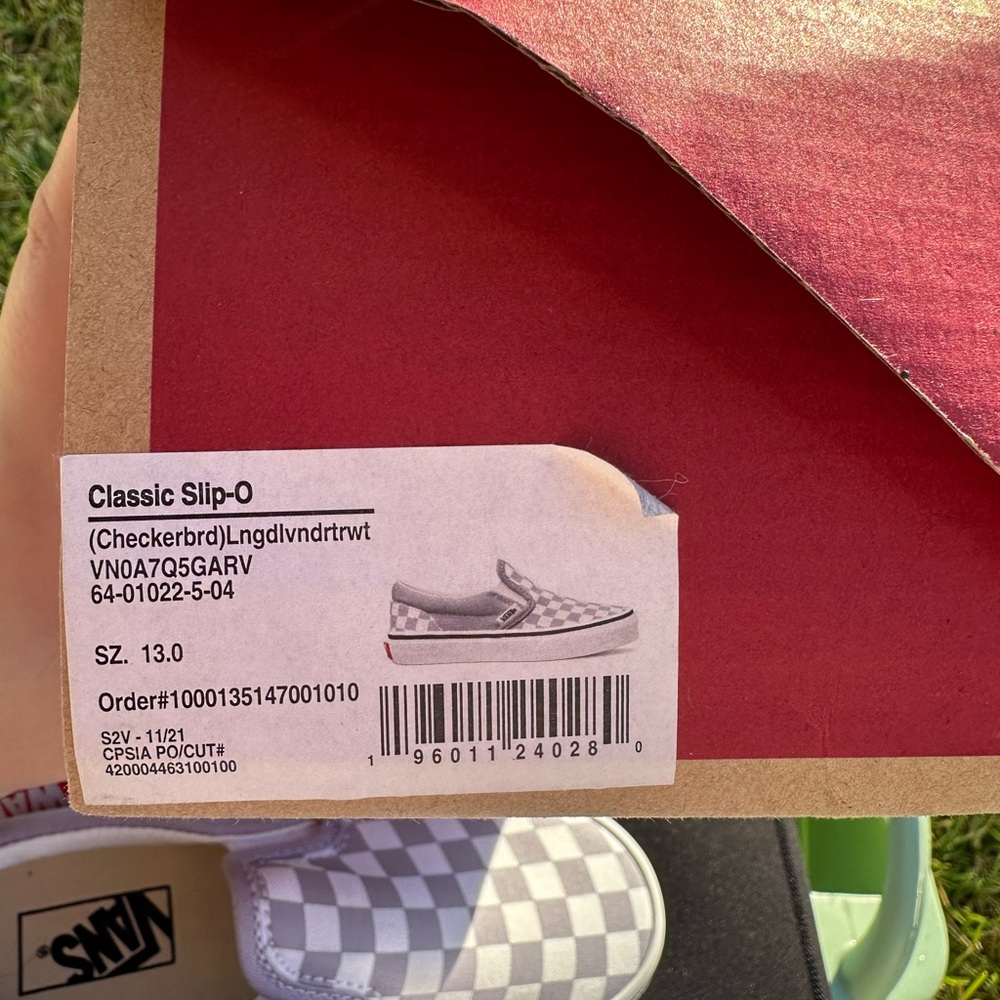 Brand new kid vans